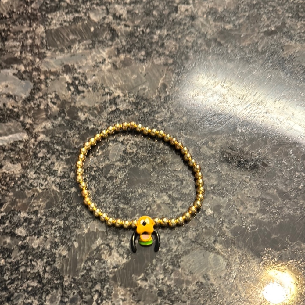 Gold Beaded  Bracelet